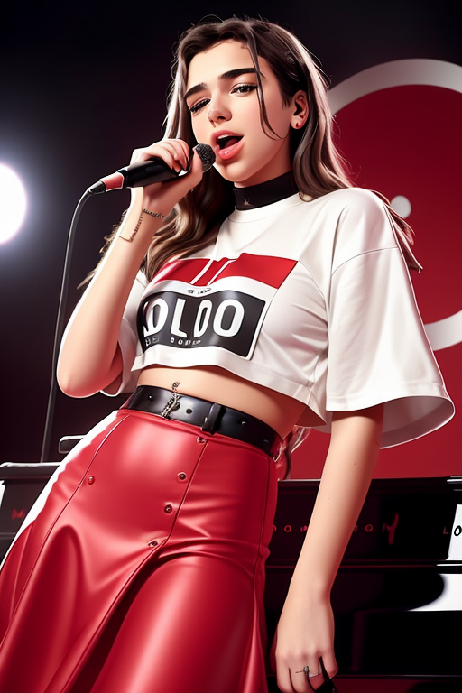 03734-1044712451-dualipa portrait photo of a woman singing on a Contert, microphone in hand, red skirt, 4k, masterpiece, dslr.png